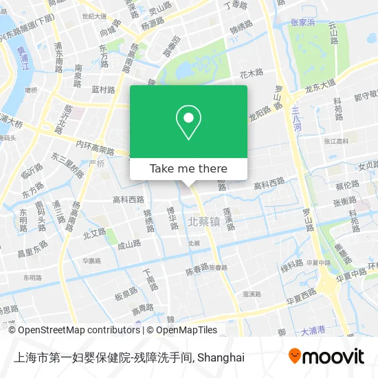 上海市第一妇婴保健院-残障洗手间 map