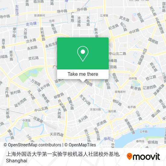 上海外国语大学第一实验学校机器人社团校外基地 map