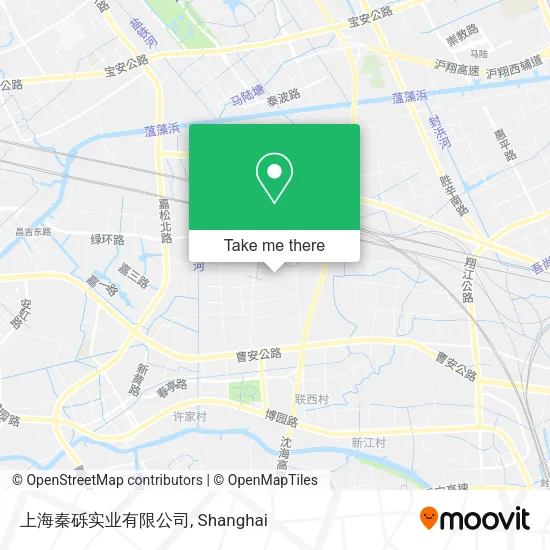 上海秦砾实业有限公司 map