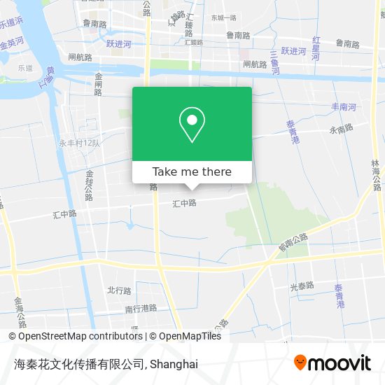 海秦花文化传播有限公司 map