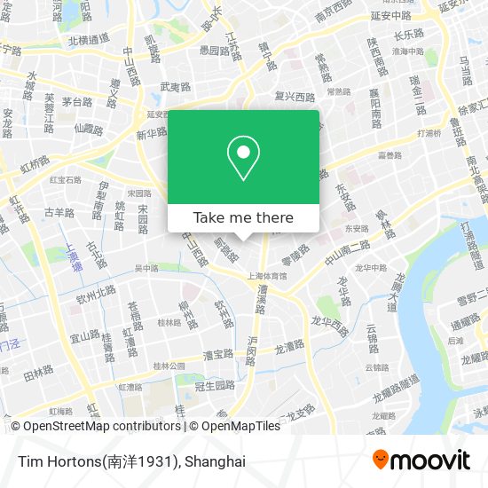 Tim Hortons(南洋1931) map