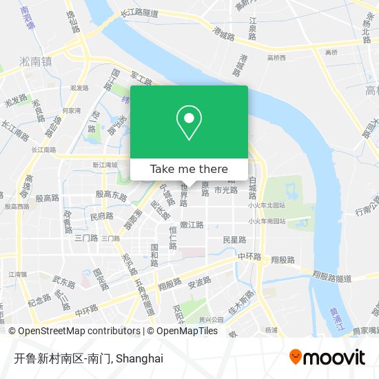 开鲁新村南区-南门 map