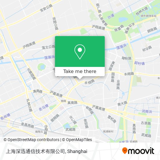 上海深迅通信技术有限公司 map