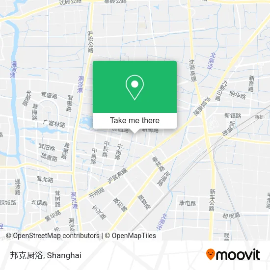 邦克厨浴 map