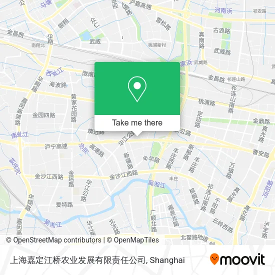 上海嘉定江桥农业发展有限责任公司 map