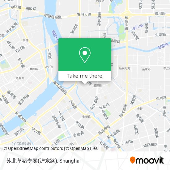 苏北草猪专卖(沪东路) map