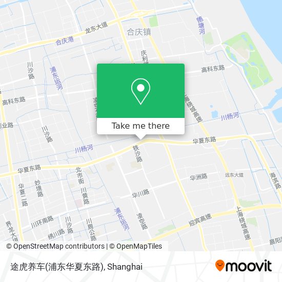 途虎养车(浦东华夏东路) map