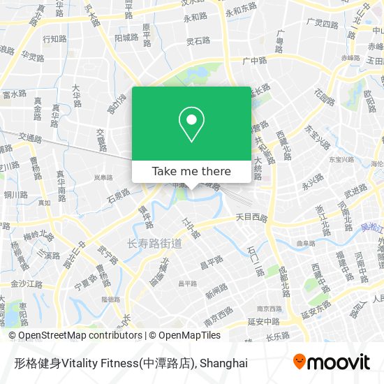 形格健身Vitality Fitness(中潭路店) map