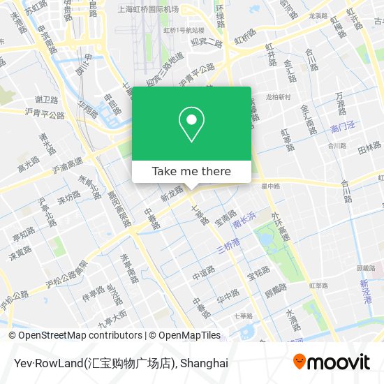 Yev·RowLand(汇宝购物广场店) map