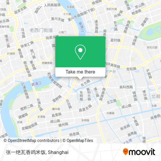 张一绝瓦香鸡米饭 map