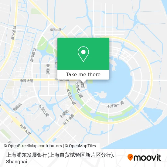 上海浦东发展银行(上海自贸试验区新片区分行) map