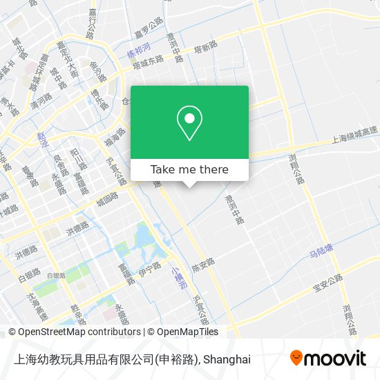 上海幼教玩具用品有限公司(申裕路) map
