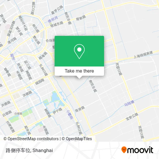路侧停车位 map