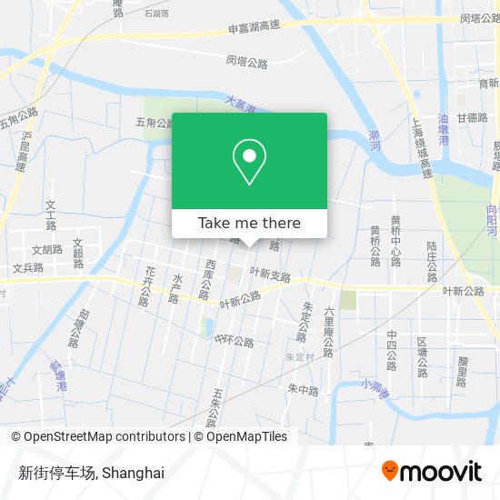 新街停车场 map