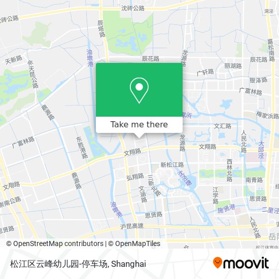 松江区云峰幼儿园-停车场 map