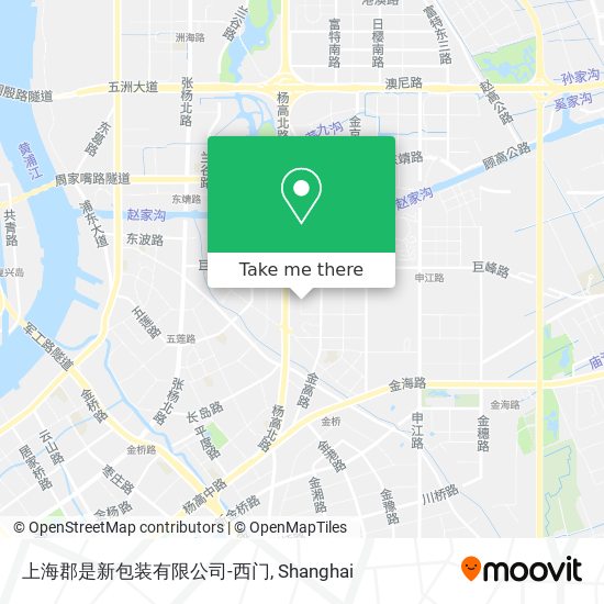 上海郡是新包装有限公司-西门 map