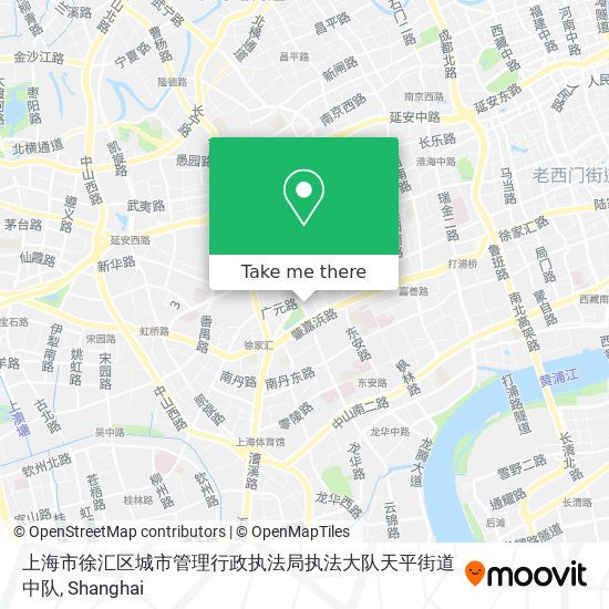 上海市徐汇区城市管理行政执法局执法大队天平街道中队 map