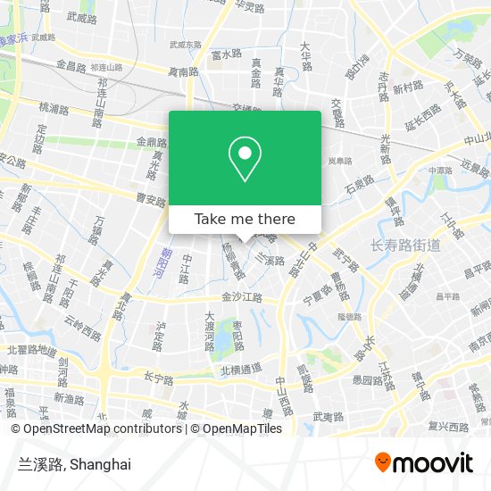 兰溪路 map