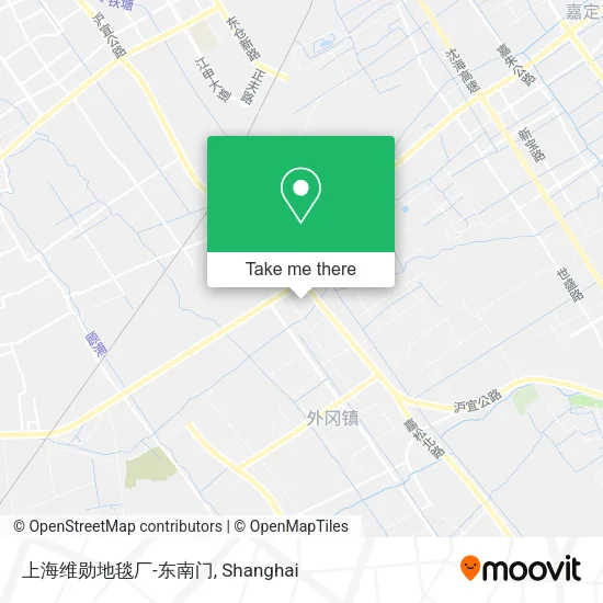 上海维勋地毯厂-东南门 map