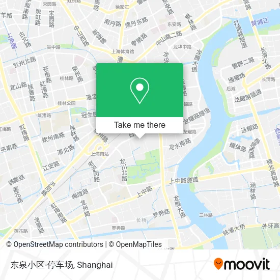 东泉小区-停车场 map
