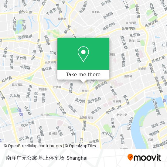 南洋广元公寓-地上停车场 map