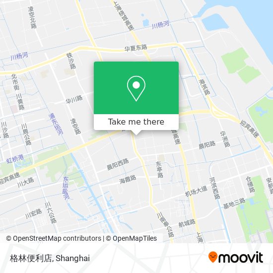 格林便利店 map