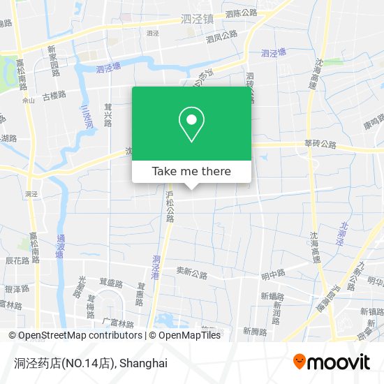 洞泾药店(NO.14店) map