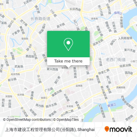 上海市建设工程管理有限公司(汾阳路) map