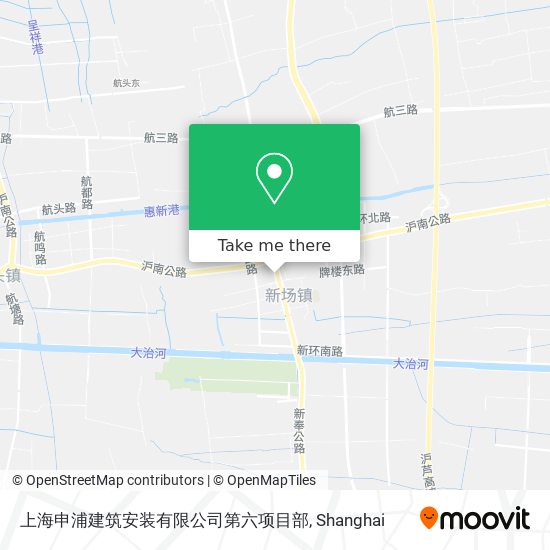 上海申浦建筑安装有限公司第六项目部 map