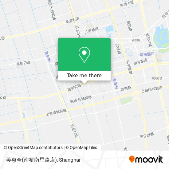 美惠全(南桥南星路店) map