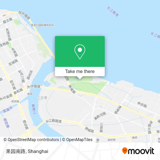 果园南路 map