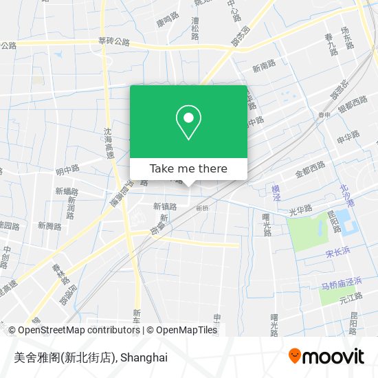 美舍雅阁(新北街店) map