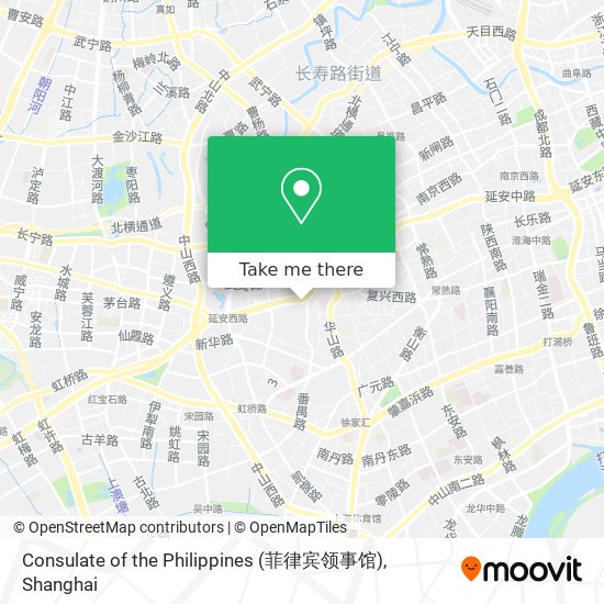 Consulate of the Philippines (菲律宾领事馆) map