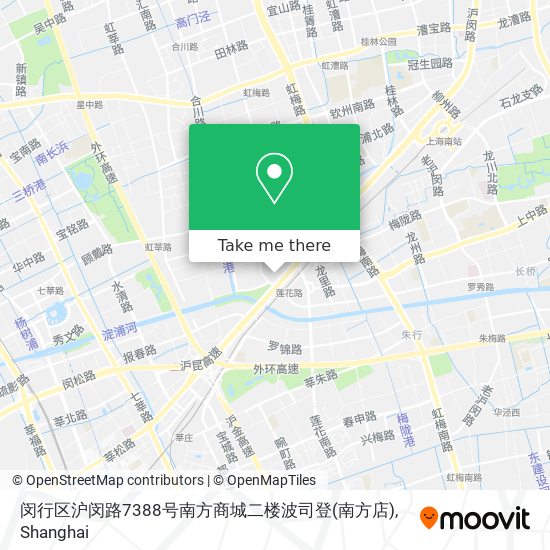 闵行区沪闵路7388号南方商城二楼波司登(南方店) map