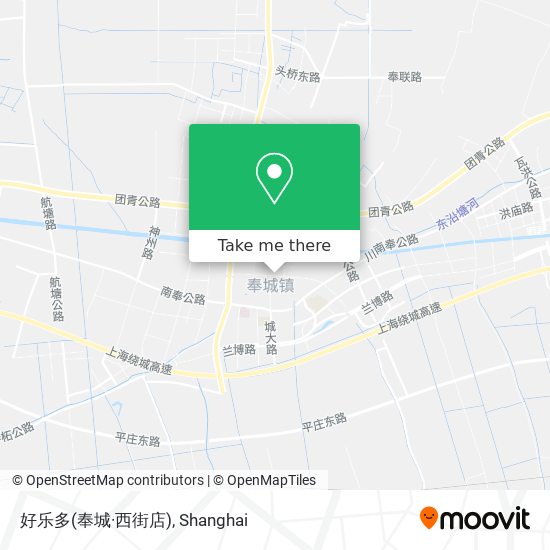 好乐多(奉城·西街店) map