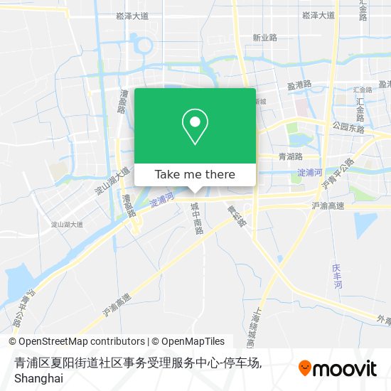 青浦区夏阳街道社区事务受理服务中心-停车场 map