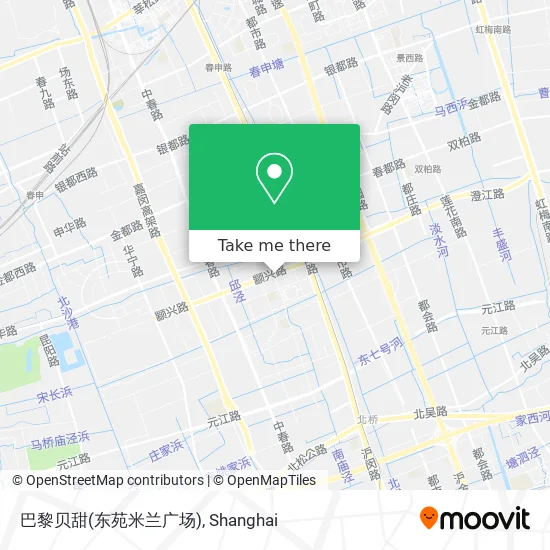 巴黎贝甜(东苑米兰广场) map
