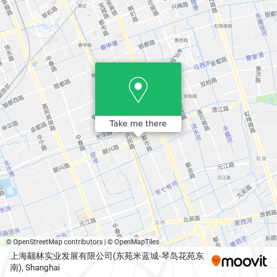 上海颛林实业发展有限公司(东苑米蓝城-琴岛花苑东南) map