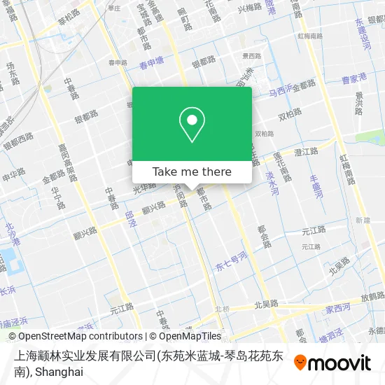 上海颛林实业发展有限公司(东苑米蓝城-琴岛花苑东南) map