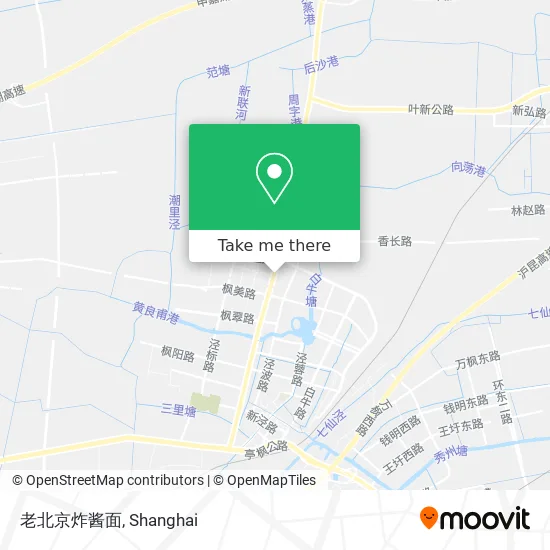 老北京炸酱面 map