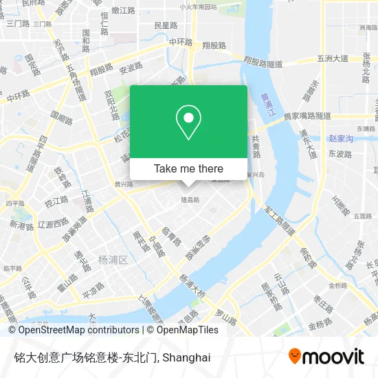 铭大创意广场铭意楼-东北门 map