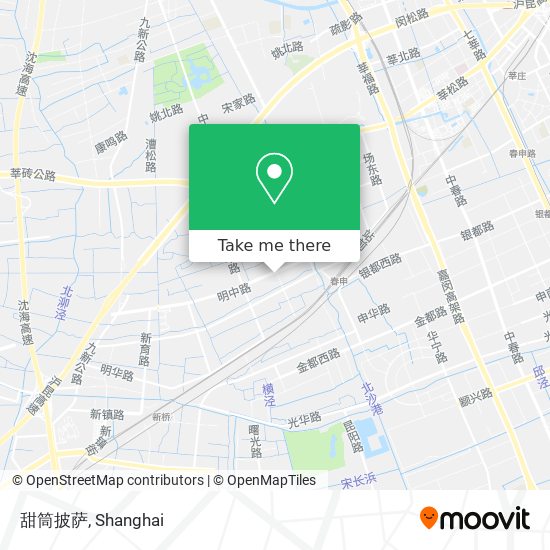 甜筒披萨 map