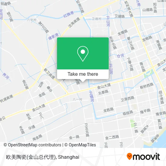 欧美陶瓷(金山总代理) map