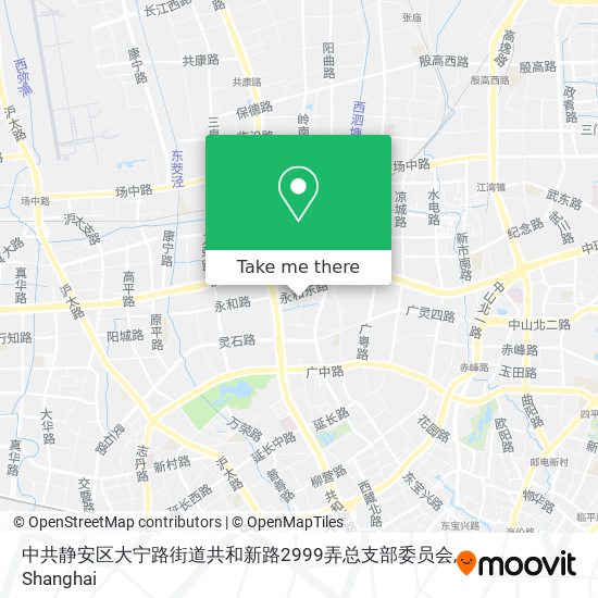 中共静安区大宁路街道共和新路2999弄总支部委员会 map