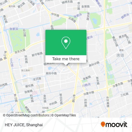 HEY JUICE map