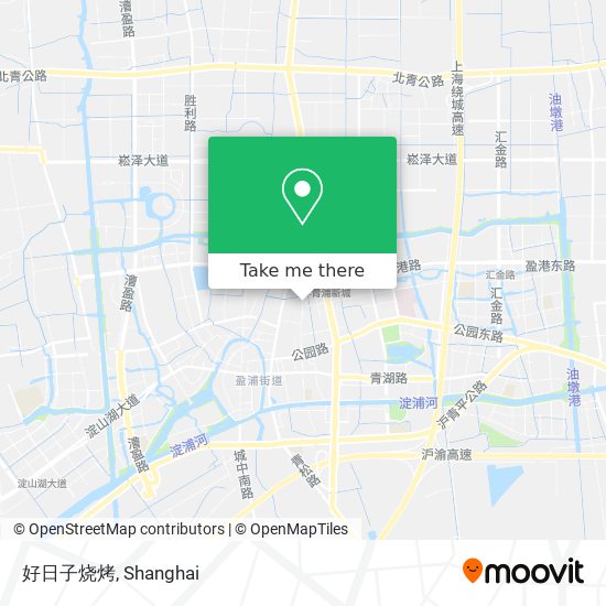 好日子烧烤 map