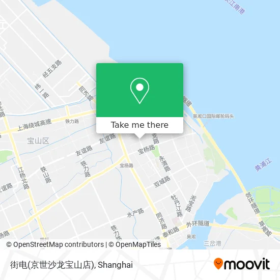 街电(京世沙龙宝山店) map