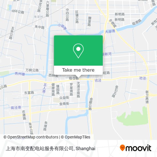 上海市南变配电站服务有限公司 map