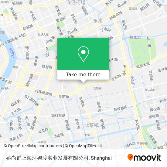 姚尚群上海河姆渡实业发展有限公司 map