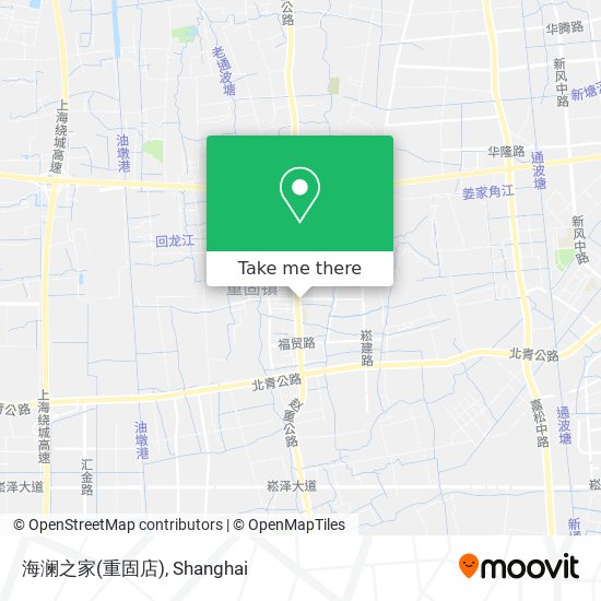 海澜之家(重固店) map